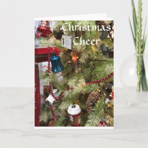 **SCHÖNE DEKOR UND CHRISTMAS WISHER** URLAUB C FEIERTAGSKARTE