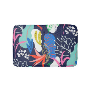 Schöne Dekoration Badematte