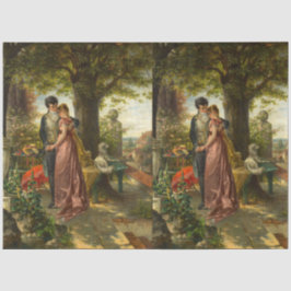 Schöne Dekoration für die Malerei des frühen 19. J Seidenpapier