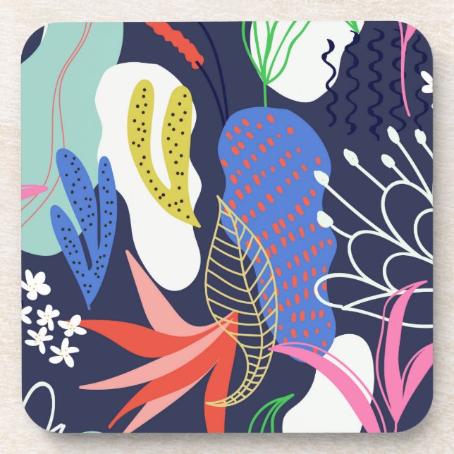 Schöne Dekoration Getränkeuntersetzer (Vorderseite)