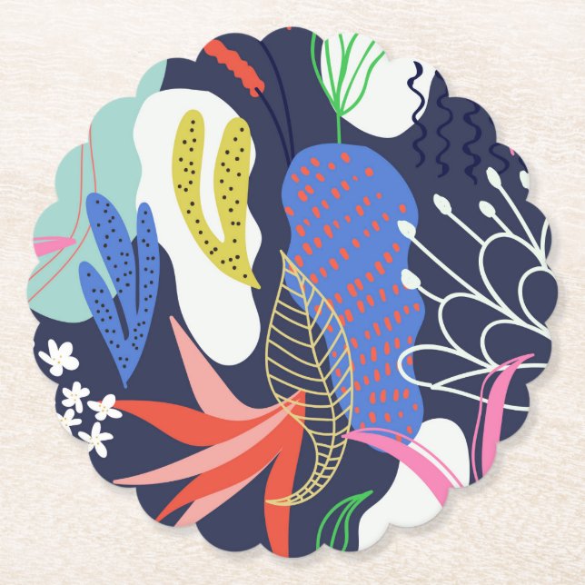 Schöne Dekoration Untersetzer (Vorderseite)