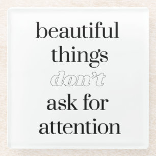 Schöne Dinge Glass Untersetzer