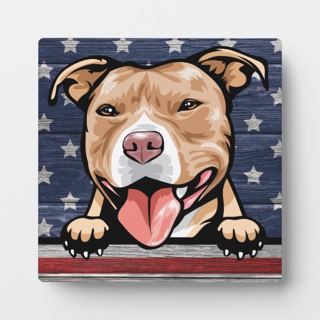 Schöne Dogs Plaque Fotoplatte (Vorderseite)