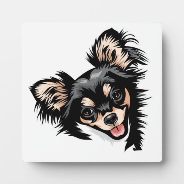 Schöne Dogs Plaque Fotoplatte (Vorderseite)