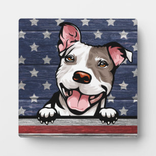 Schöne Dogs Plaques Fotoplatte