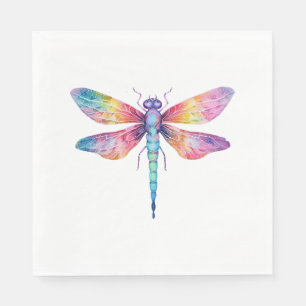 Schöne Dragonfly Kiss Heaven Insecke Lover Serviette