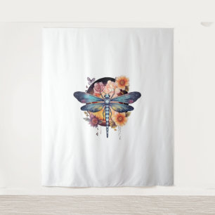 Schöne Dragonfly Wandteppich