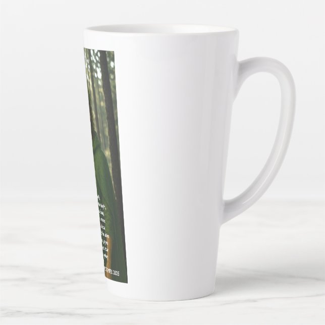 Schöne Druide Tasse mit Gedicht von Xoe Celticwell (Rechts)