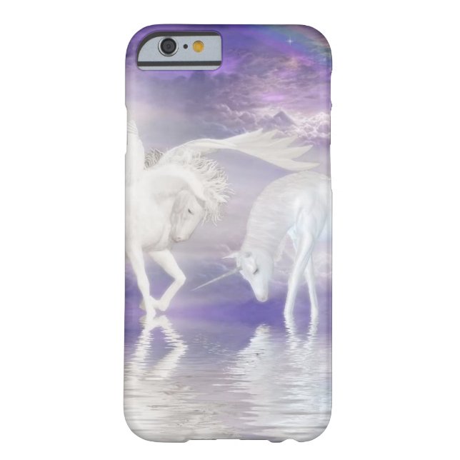 Schöne Einhorn-und Pegasus-Fantasie Case-Mate iPhone Hülle (Rückseite)