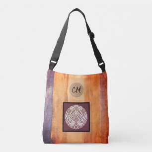 Schöne, einzigartige Mit Monogramm Tote-Tasche Tragetaschen Mit Langen Trägern