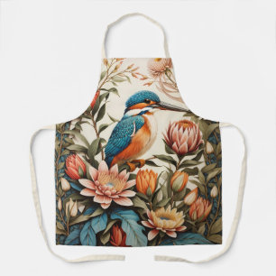 Schöne Eisvogel- und Protea-Blumen Schürze