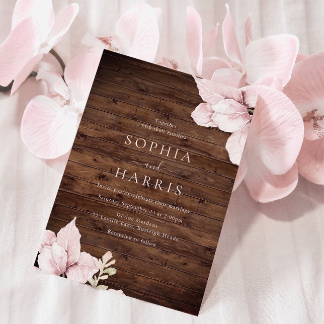 Schöne Elegance Pinakothek Züst Rustikale Hochzeit Einladung (Von Creator hochgeladen)