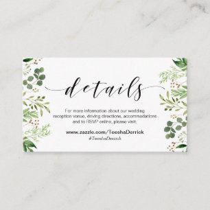 Schöne, elegante Grünanlage, Schwarz, Details zur  Begleitkarte