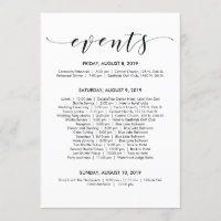 Schöne elegante Hochzeittimeline-/routen-Karte
