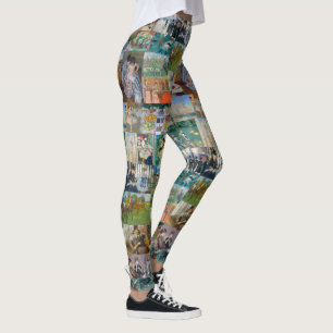 Schöne Elegante Impressionistische Kunst Leggings
