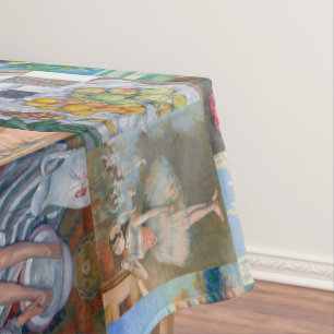 Schöne Elegante Impressionistische Kunst Tischdecke