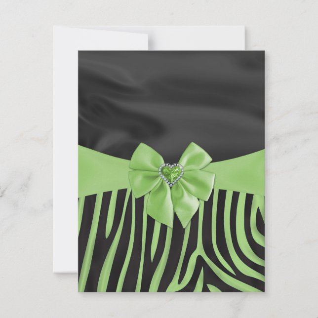 Schöne elegante Seidenstoffe Effekte zebra (Vorderseite)