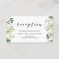 Schöne, elegante Vegetation, Hochzeitsempfang