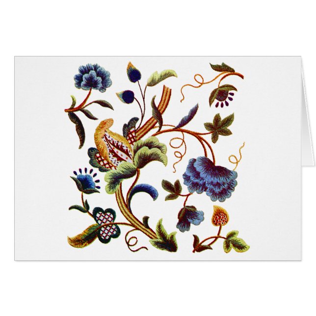 Schöne Elisabethstickerstickerei (Vorderseite (Horizontal))