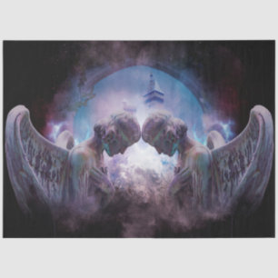 Schöne Engel Decoupage  Seidenpapier