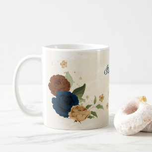 Schöne Erdsonne, blumig Kaffeetasse