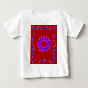 Schöne, erstaunliche Indien-Motiv-Mehndi-Kunst-Des Baby T-shirt