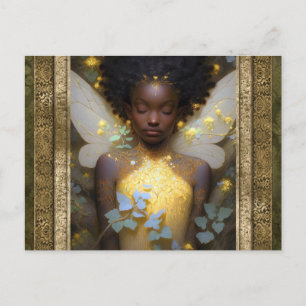 Schöne Faia Fantasy Kunst Postkarte