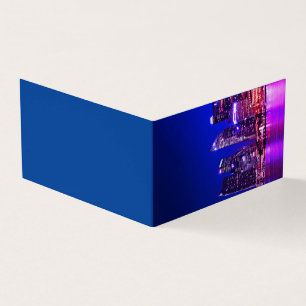 schöne Faltkarte Visitenkarten