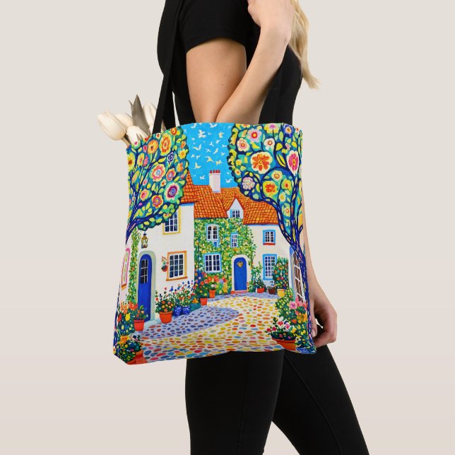 Schöne fantastische Dorf-Tasche (Von Nahem)
