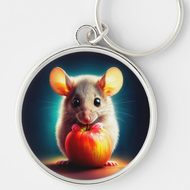 Schöne Fantasy-Fristienfutter Schlüsselanhänger (Vorne)