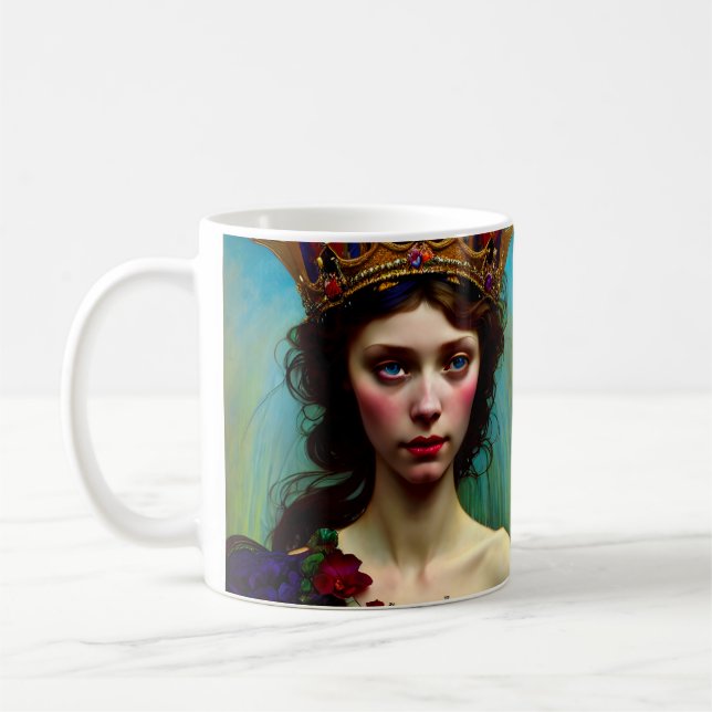 Schöne Fantasy Princess Tasse (Links)