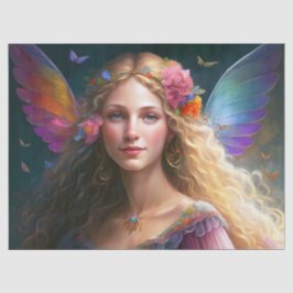 Schöne Fantasy Rainbow Faipage Seidenpapier