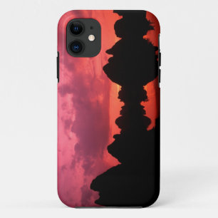 Schöne Farbe bei Sonnenuntergang von Kalksteinberg iPhone 11 Hülle