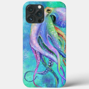 Schöne Farbe Oktopus Unterwasser-Lebensanstrich Case-Mate iPhone Hülle