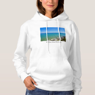 Schöne Farben des Huron-Sees Hoodie