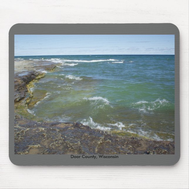 Schöne Farben, Door County, Wisconsin Mousepad (Vorne)