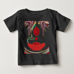 Schöne Farben in Rot, Weiß, Lila, Grün Baby T-shirt