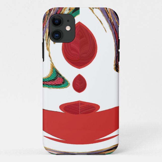 Schöne Farben in Rot, Weiß, Lila, Grün Case-Mate iPhone Hülle (Rückseite)