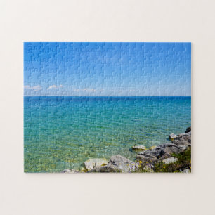 Schöne Farben vom Huronsee Puzzle
