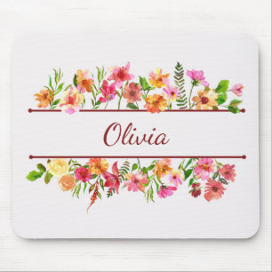 Schöne, farbenfrohe Blume Mousepad