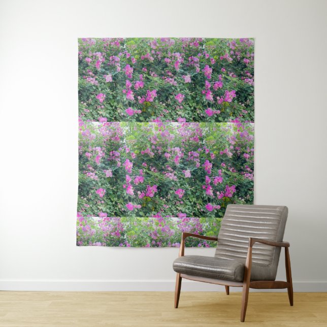 Schöne farbenfrohe Blume Wandteppich (Beispiel)