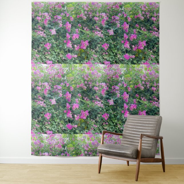 Schöne farbenfrohe Blume Wandteppich (Beispiel)