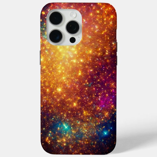 schöne farbenfrohe Lichtmuster Case-Mate iPhone Hülle (Rückseite)