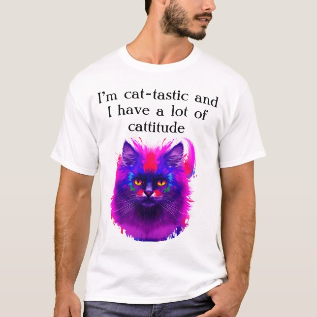 Schöne, farbenfrohe Malerei Kunst T-Shirt (Vorderseite)