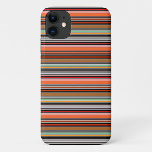 Schöne farbenfrohe Streifen Case-Mate iPhone Hülle