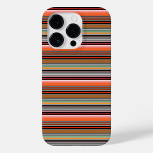 Schöne farbenfrohe Streifen Case-Mate iPhone 14 Pro Hülle