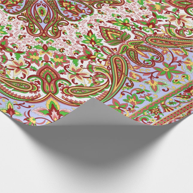 Schöne farbenfrohe Textur Geschenkpapier (Ecke)