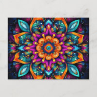 Schöne Farbenpracht bei Sacred Geometry