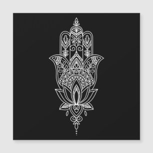 Schöne Fatimas Hand Magnetkarte