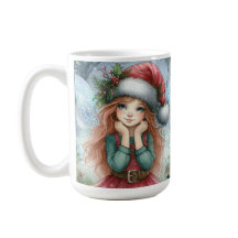 Schöne Fee Frohe Weihnachten